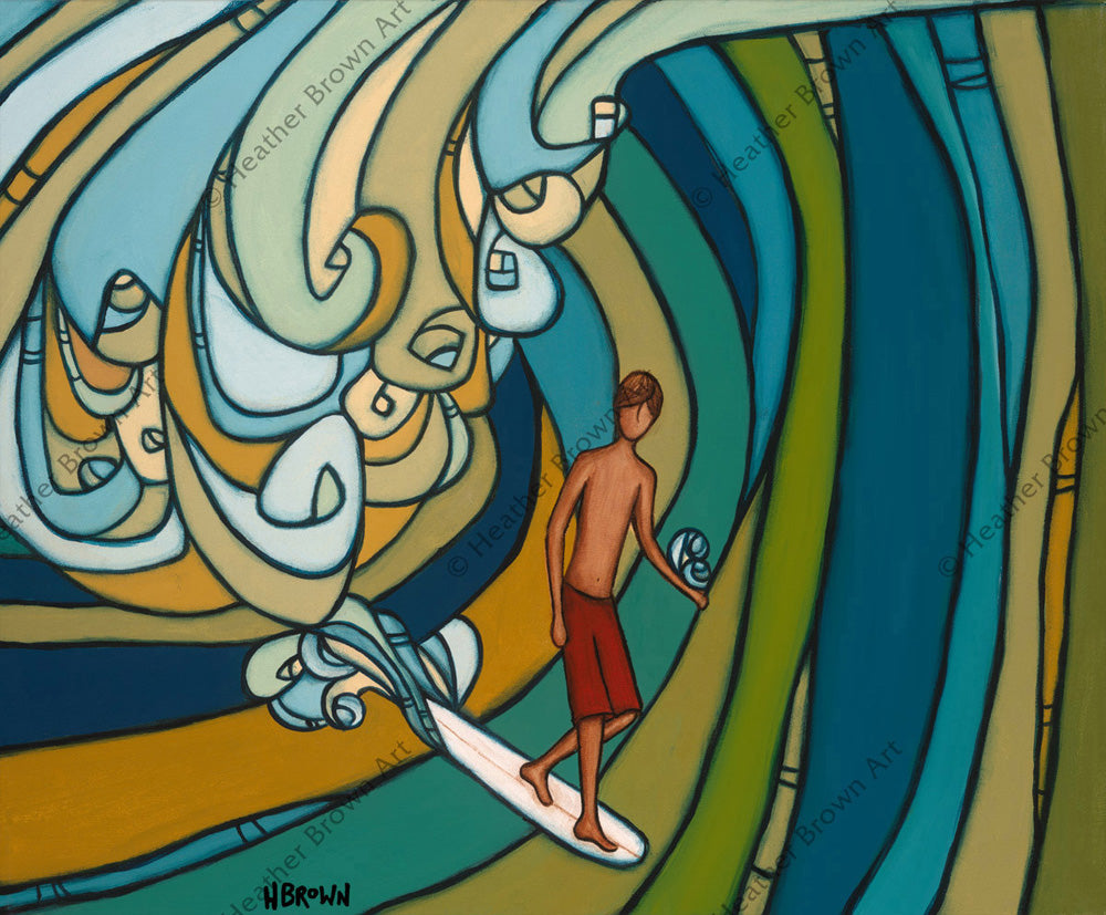 ヘザーブラウン Heather Brown ジクレー サイン入り バレルビュー ヘザーブラウン Heather Brown ジクレー サイン入り バレルビュー バレルで