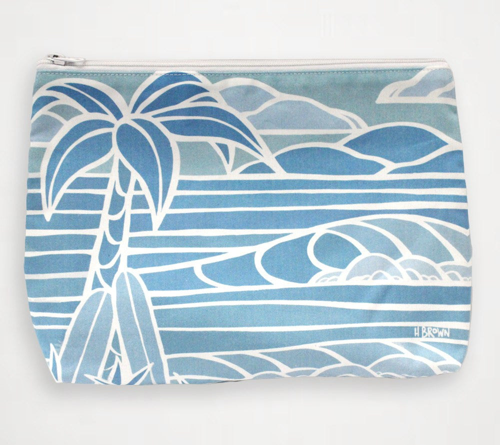 Shades of Hawaii 1 Travel Clutch Products Heather Brown Art