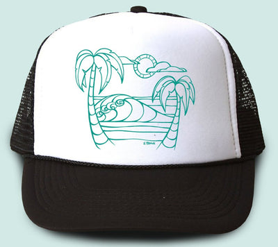 Two Palms Trucker Hat