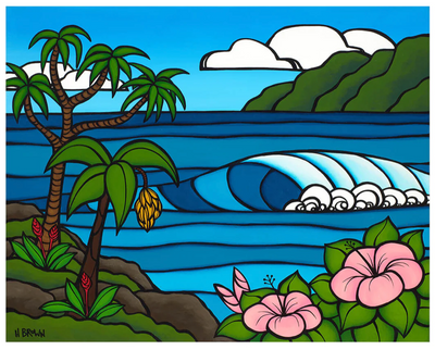 Lazy Hibiscus by Heather Brown, Embracing the Beauty of Hawaii's Tropical Paradise