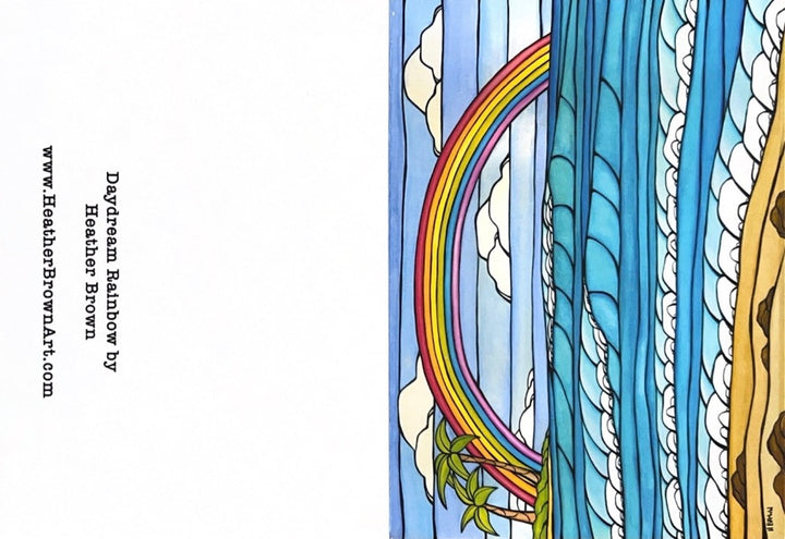 Daydream Rainbow Greeting Card