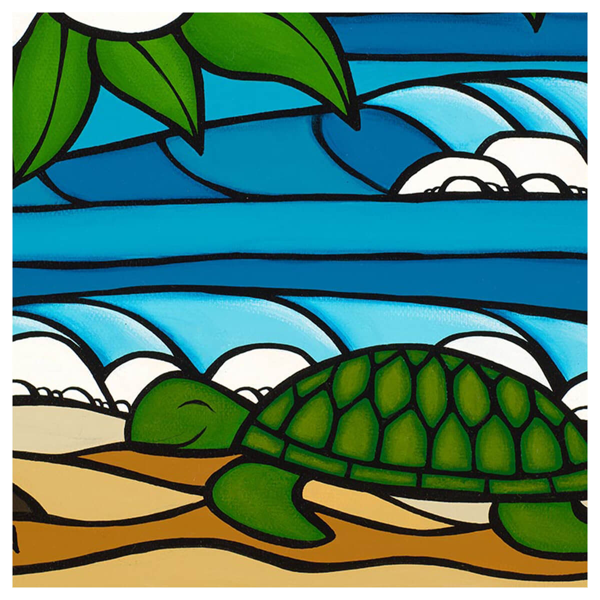 The Sleepy Sea Turtle [Book]