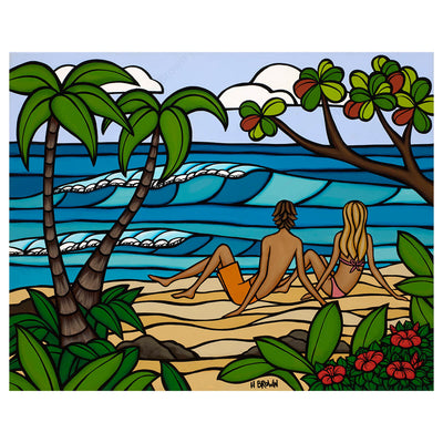 ヘザーブラウンによるキャンバスアートプリント|販売のためのハワイ風 