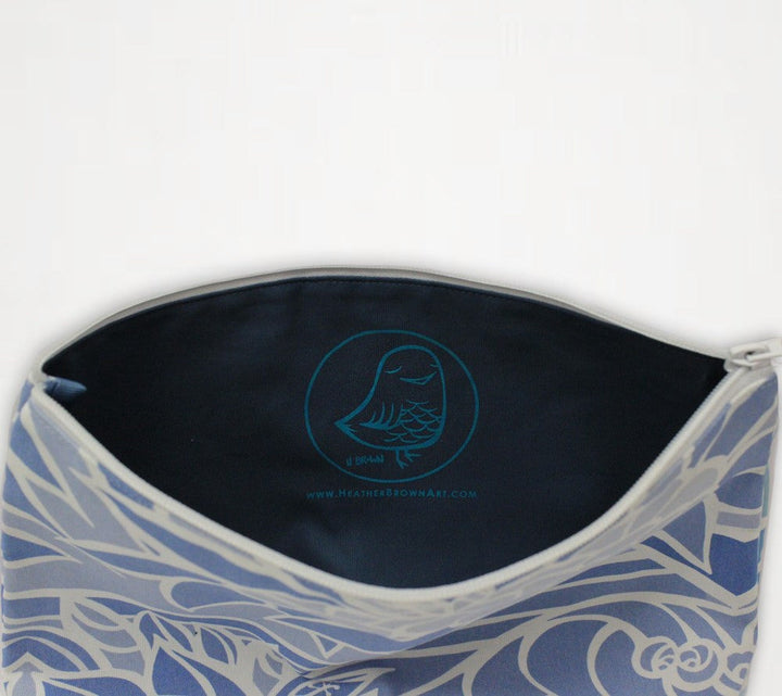 Shades of Hawai'i #7 Travel Clutch - Unique Cosmetic Case and Clutch by Hawaii artist Heather Brown