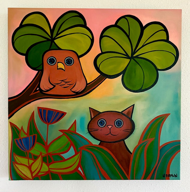 "Morning Sparkle" Heather Brown Original #2784