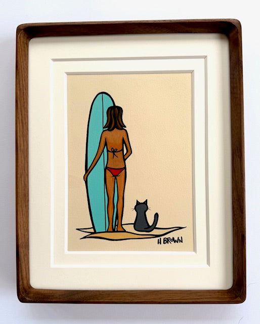 Heather Brown Hawaiian Winter　　　アート作品 ヘザーブラウンによるパイプラインスタイル – Heather Brown Art
