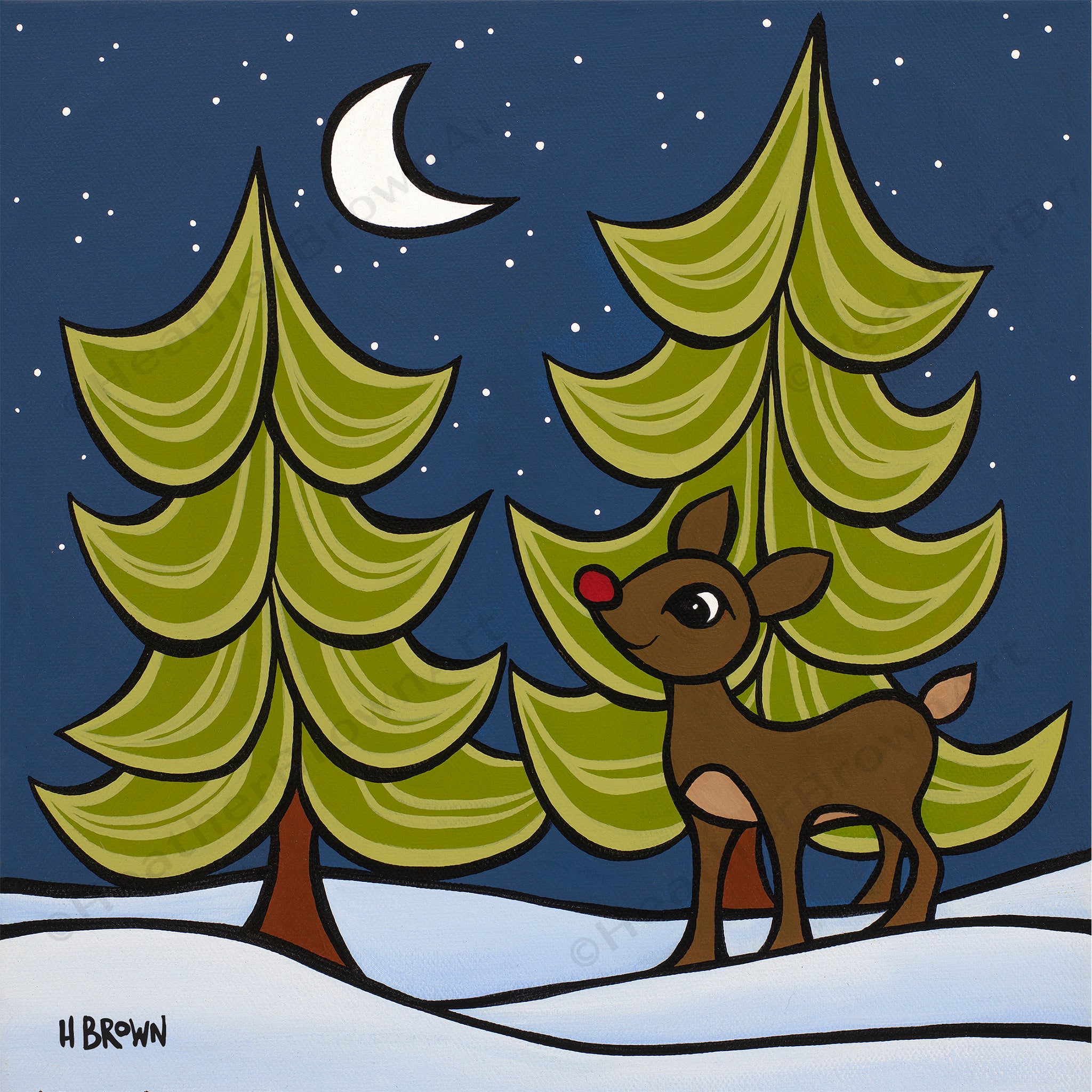 クリスマス – Heather Brown Art