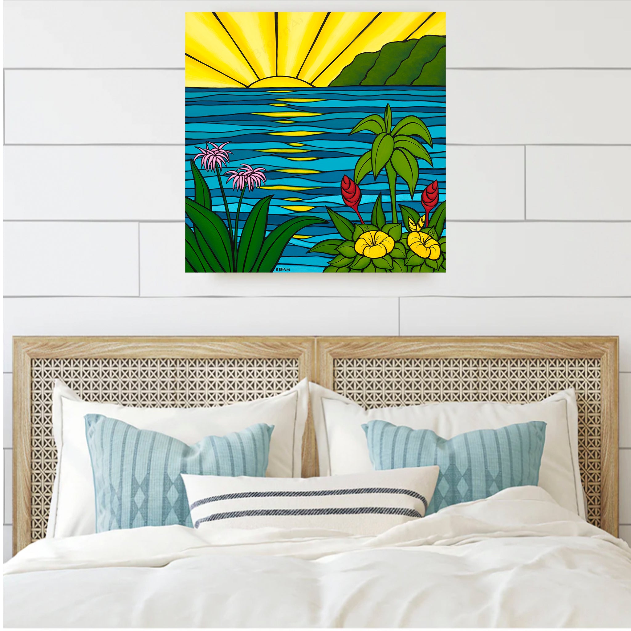 Island Sunset – Heather Brown Art