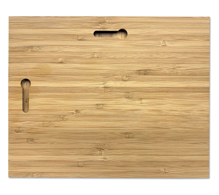 Keyhole backing for easy hanging!