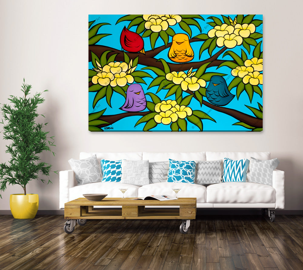 Large scale canvas print (not stretched - ships rolled in a tube)