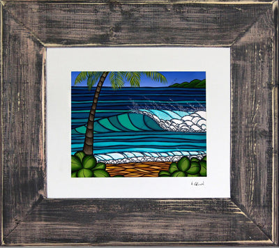Framed and matted print of Hawaiian Winter by Heather Brown