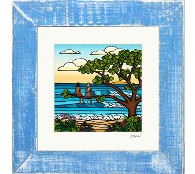 Love in Nature - Framed Matted Print by Heather Brown