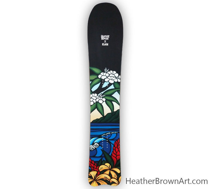 春の花-POWスノーボード