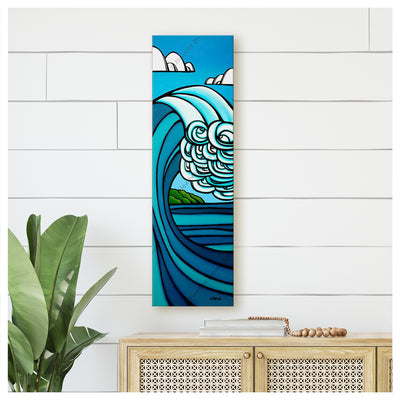 Island Barrel by Hawaii Surf Artist Heather Brown Canvas Giclée mockup