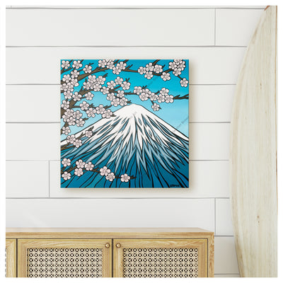 Mt. Fuji by Hawaii Surf Artist Heather Brown Canvas Giclée