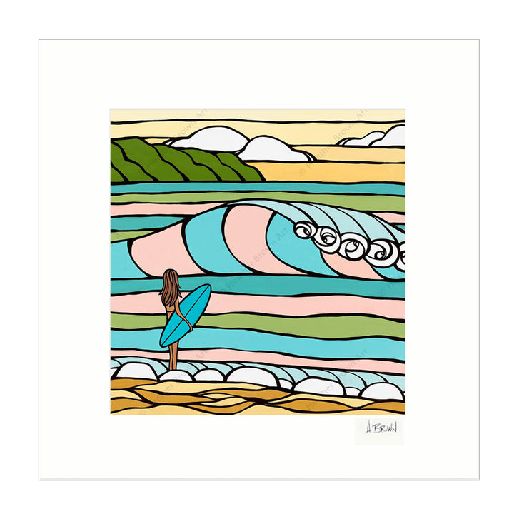 Spring Sessions - Matted Print by Heather Brown