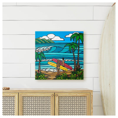 heather brown surf art a day in the life canvas giclee mock up