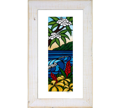 Flowers of Spring - Framed Matted Print by Heather Brown