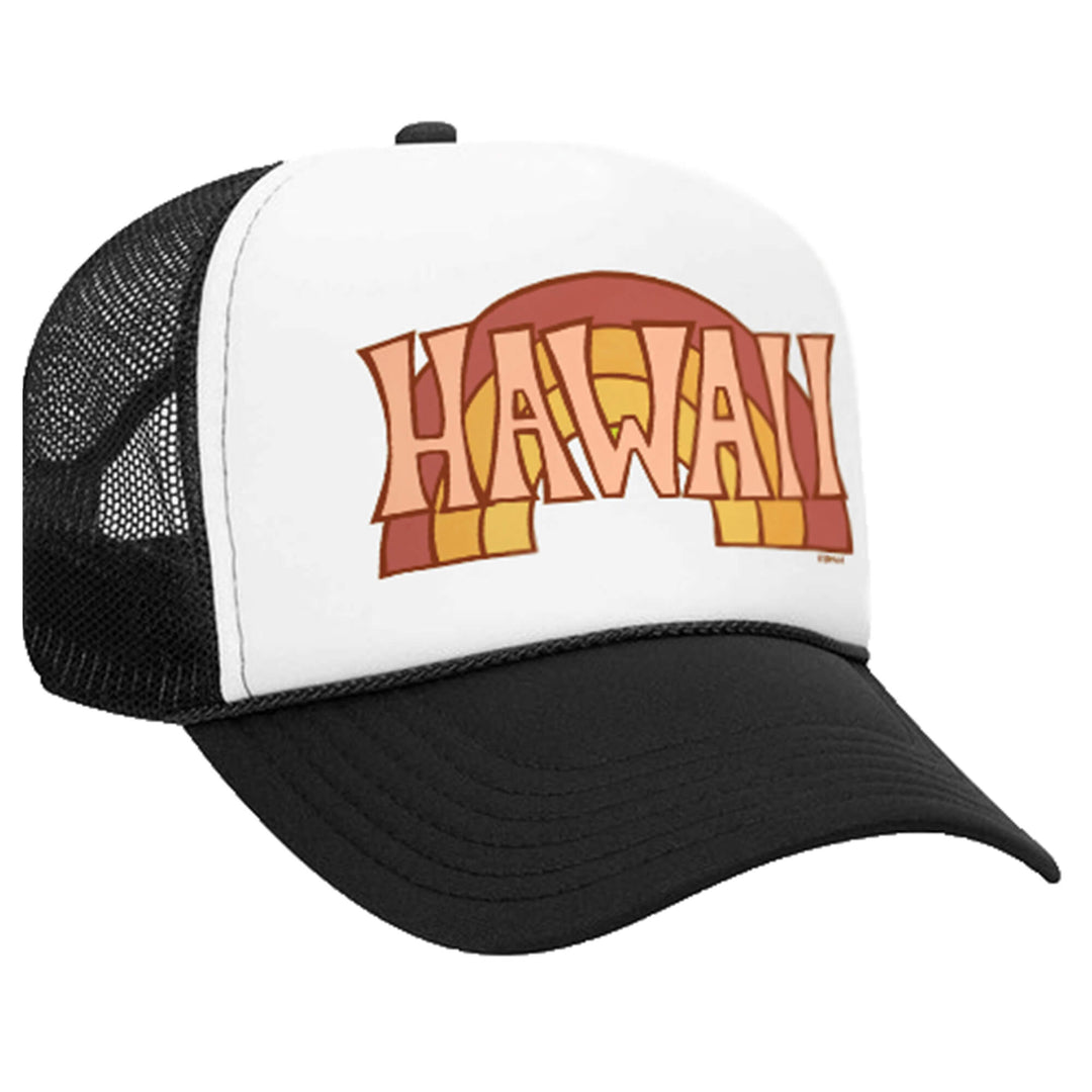 Hawaii surf artist Heather Brown Hawaii black trucker hat