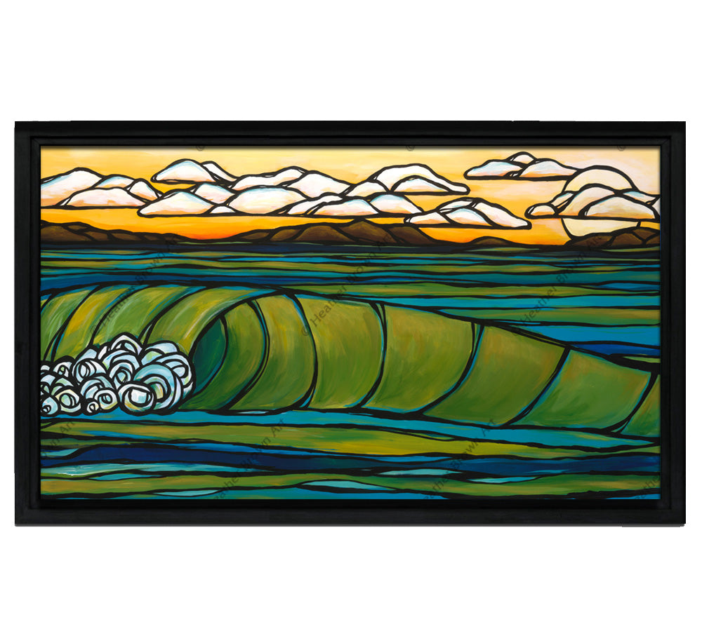Classic Black Frame - Limited Edition “Mentawai” by Heather Brown