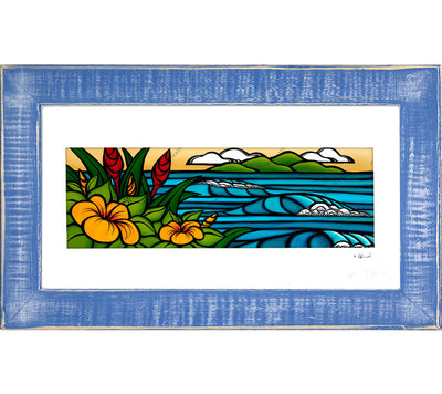Mystic Hawaii - Framed Matted Print by Heather Brown
