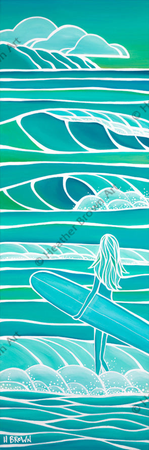 Heather Brown　アート　絵画　SPRING Spring Swell - Heather Brown - Canvas Giclée - Limited Edition