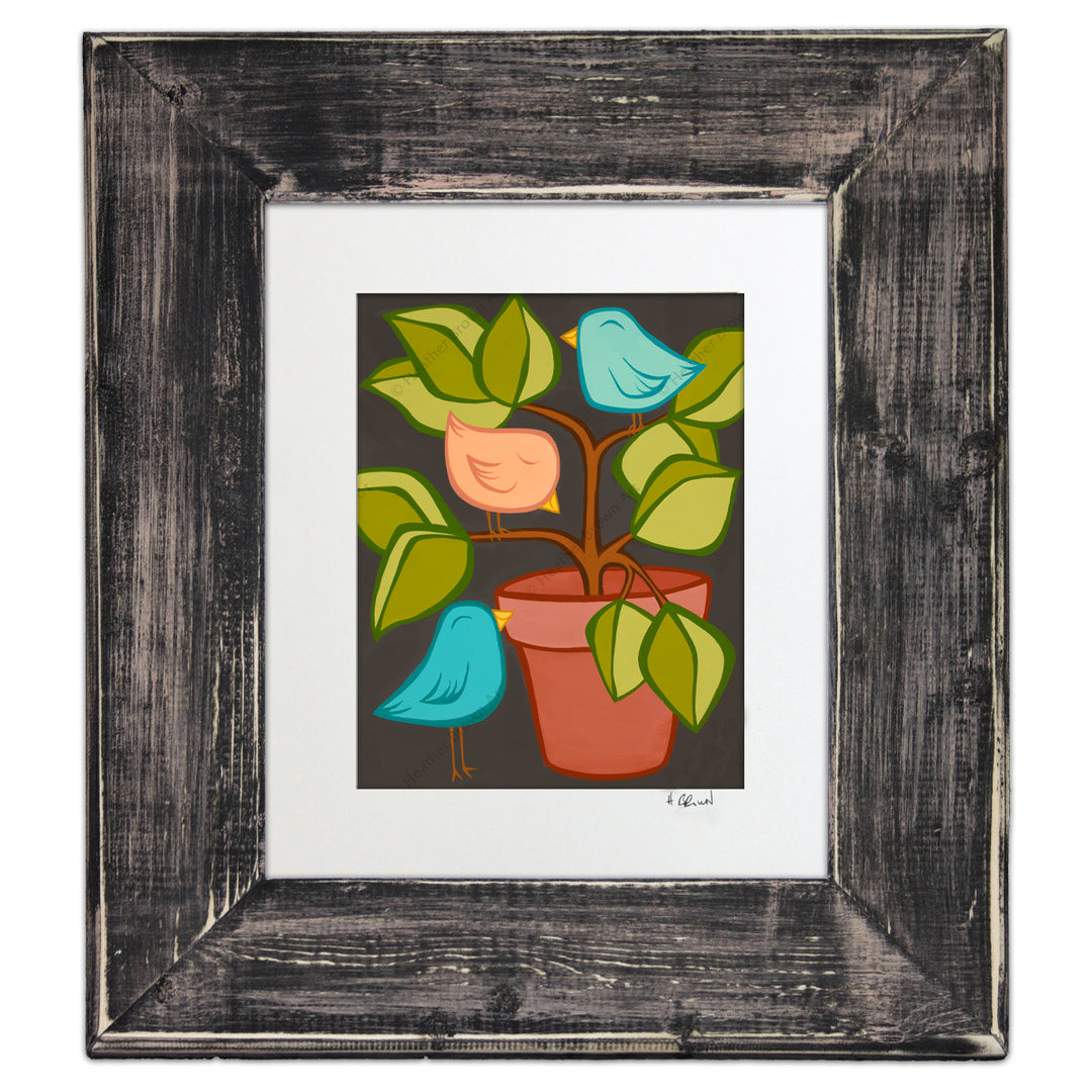 Heather Brown Hawaii Artist Birds and Plants Tropical Artwork