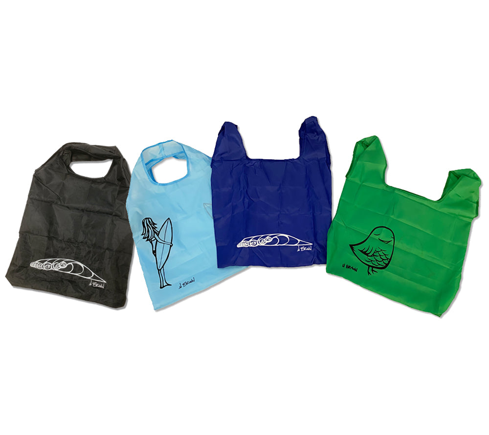 Wave Reusable Folding Bag