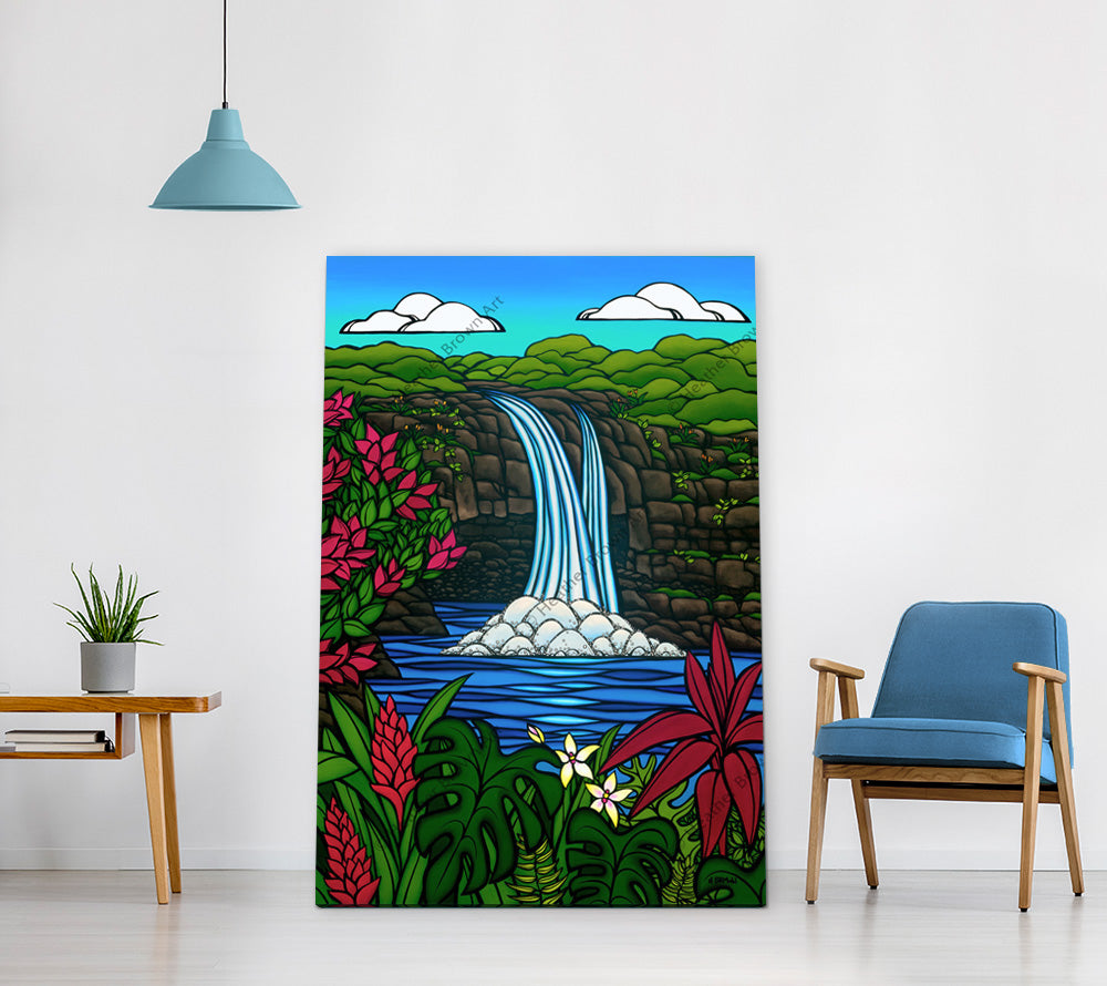 Large scale canvas print (not stretched - ships rolled in a tube)