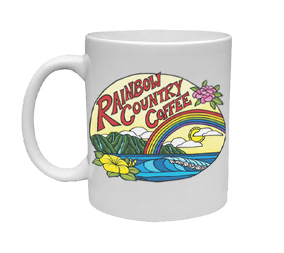 Rainbow Country Coffee Ceramic Mug