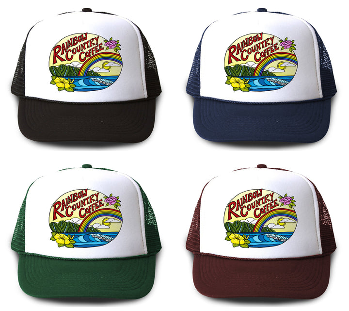 Rainbow Country Coffee Trucker Hat