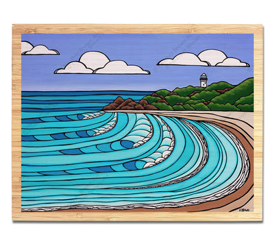 Try it with a Bamboo Wood Grain bordering Heather's Beautiful artwork?