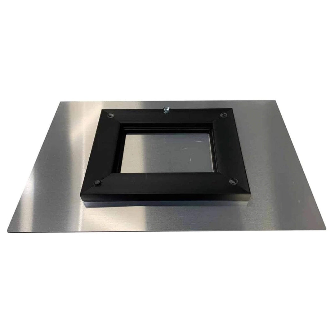 Heather Brown art metal print back mount