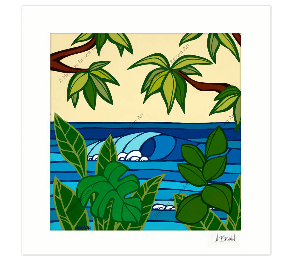 Heather Brown Sunday Driver Matted Print